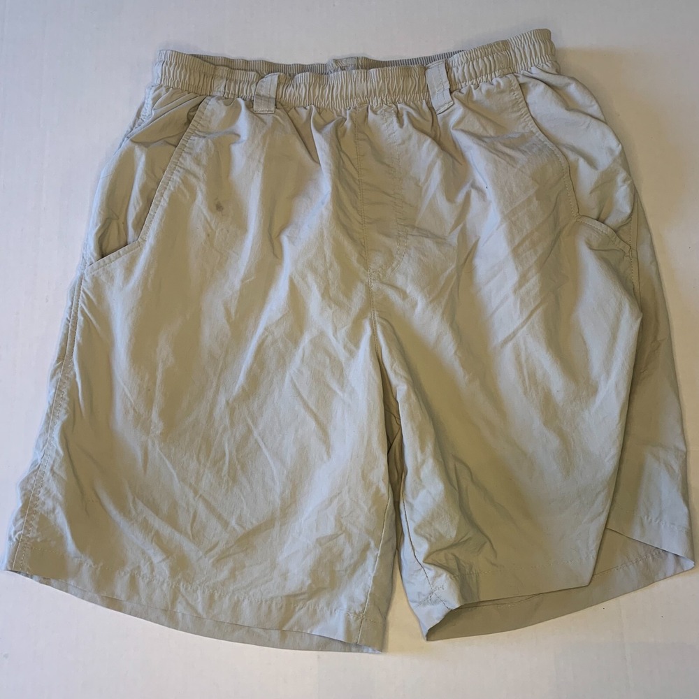 Columbia PFG Mens Performance Fishing Gear Gray Shorts Size Small FM4009